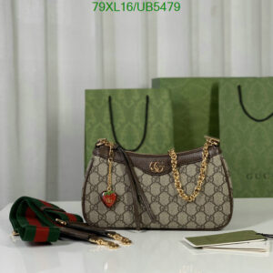 brown gucci ophidia gg canvas handbag